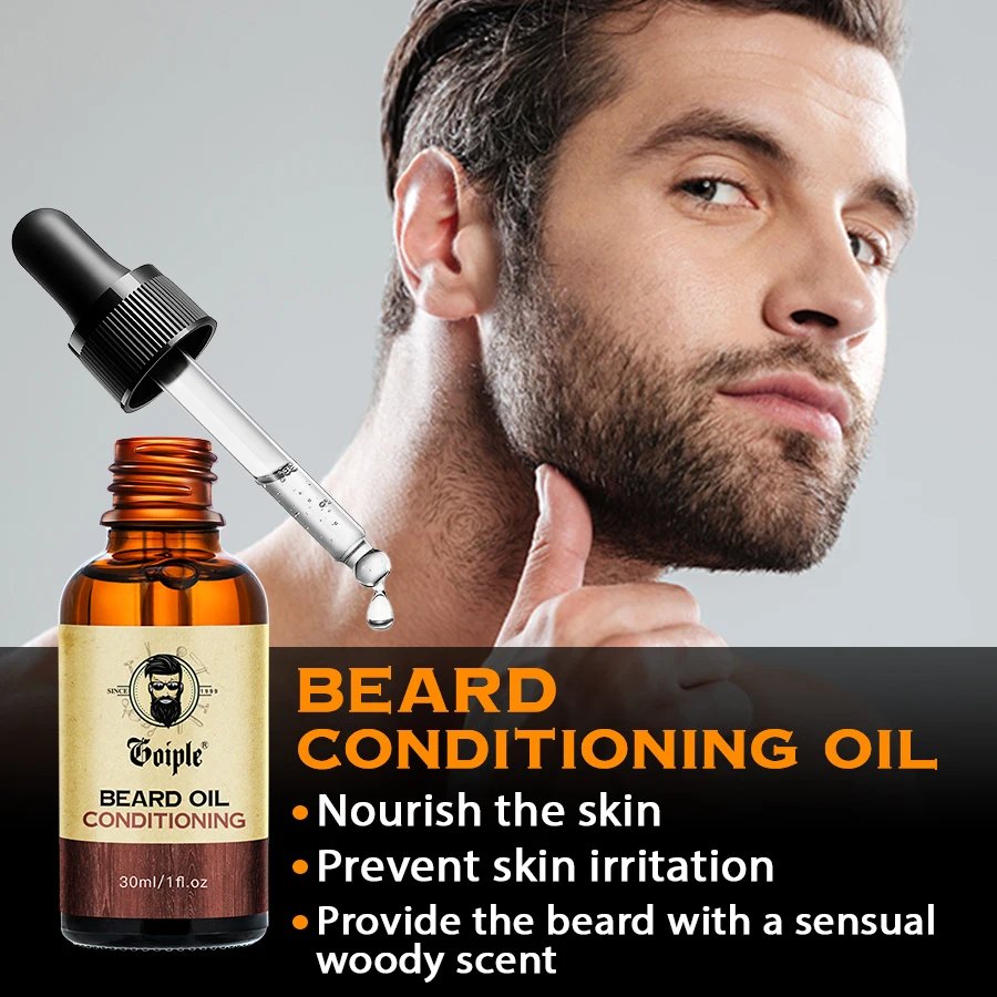 GOIPLE Beard Growth Care Kit Moustache Shampoo Conditioning Oil Deep Clean Wash Moisturizing Whiskers Balm Smoothing Products GOIPLE Beard Growth Care Kit Moustache Shampoo Conditioning Oil Deep Clean Wash Moisturizing Whiskers Balm Smoothing Products