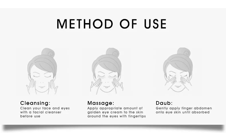 ARTISCARE Snail Face Cream + Peptide Eye Roller + Golden Eye Cream 3Pcs for Facial Moisturizing Serum Dark Circles Eye Care