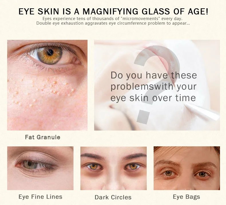 ARTISCARE Snail Face Cream + Peptide Eye Roller + Golden Eye Cream 3Pcs for Facial Moisturizing Serum Dark Circles Eye Care