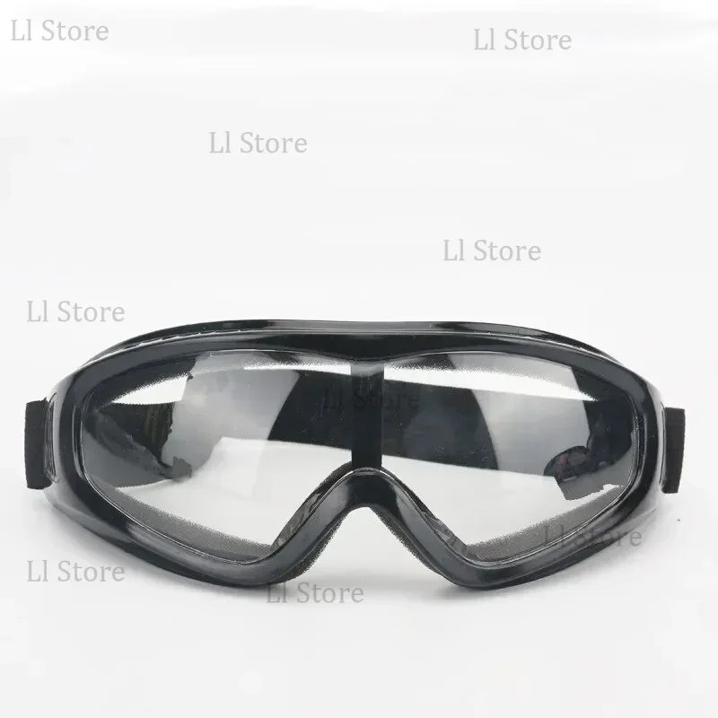 Double-layer Outdoor Windshield Labor Protection Glasses PC Lens Protective Head-mounted Adult Men's Women's Ski Glasses - Image 5