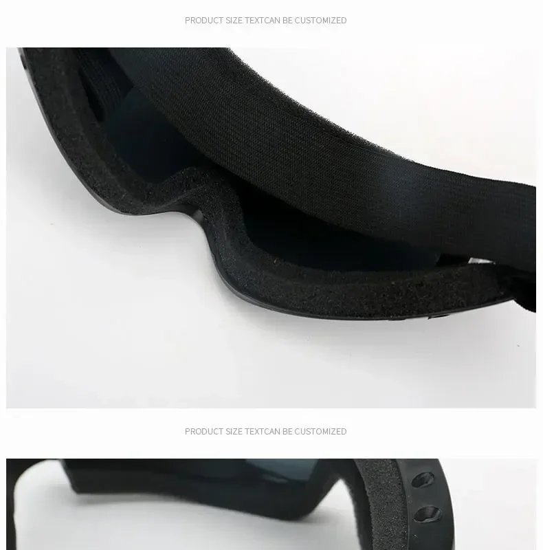 Double-layer Outdoor Windshield Labor Protection Glasses PC Lens Protective Head-mounted Adult Men's Women's Ski Glasses Double-layer Outdoor Windshield Labor Protection Glasses PC Lens Protective Head-mounted Adult Men's Women's Ski Glasses