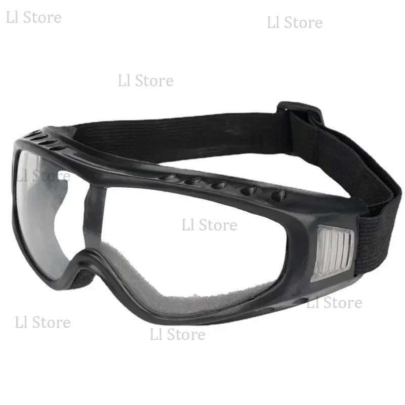 Double-layer Outdoor Windshield Labor Protection Glasses PC Lens Protective Head-mounted Adult Men's Women's Ski Glasses - Image 6