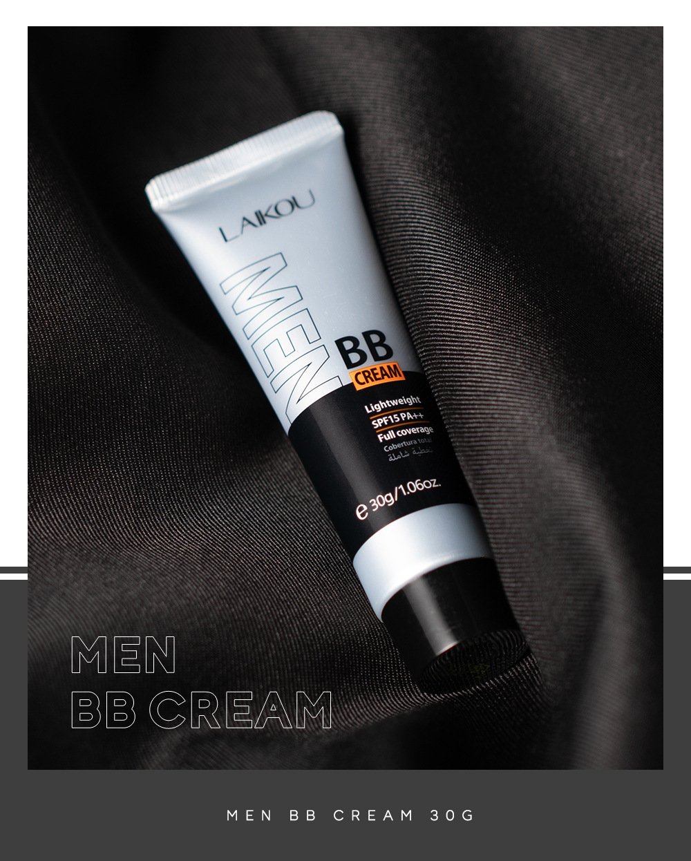 Men's BB Cream-Full Coverage Long-Lasting Waterproof Men's Concealer Natural Color Suitable for Gifts for Men's Christmas Gifts