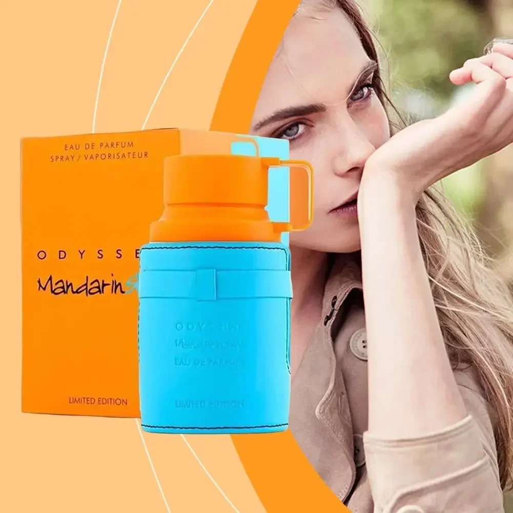 Odyssey Inspired Citrus Aquatic Perfume 100ML - Fresh Mandarin Orange Scent for Summer, Unisex Niche & Long Lasting Fragrance