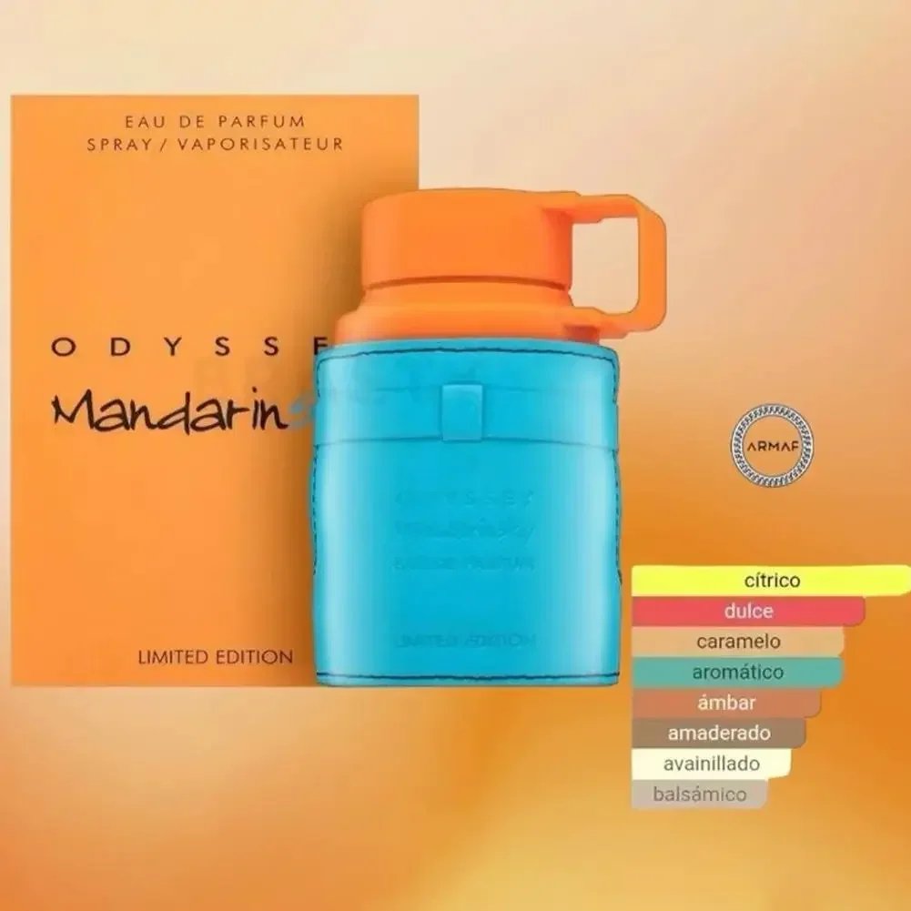 Odyssey Inspired Citrus Aquatic Perfume 100ML - Fresh Mandarin Orange Scent for Summer, Unisex Niche & Long Lasting Fragrance