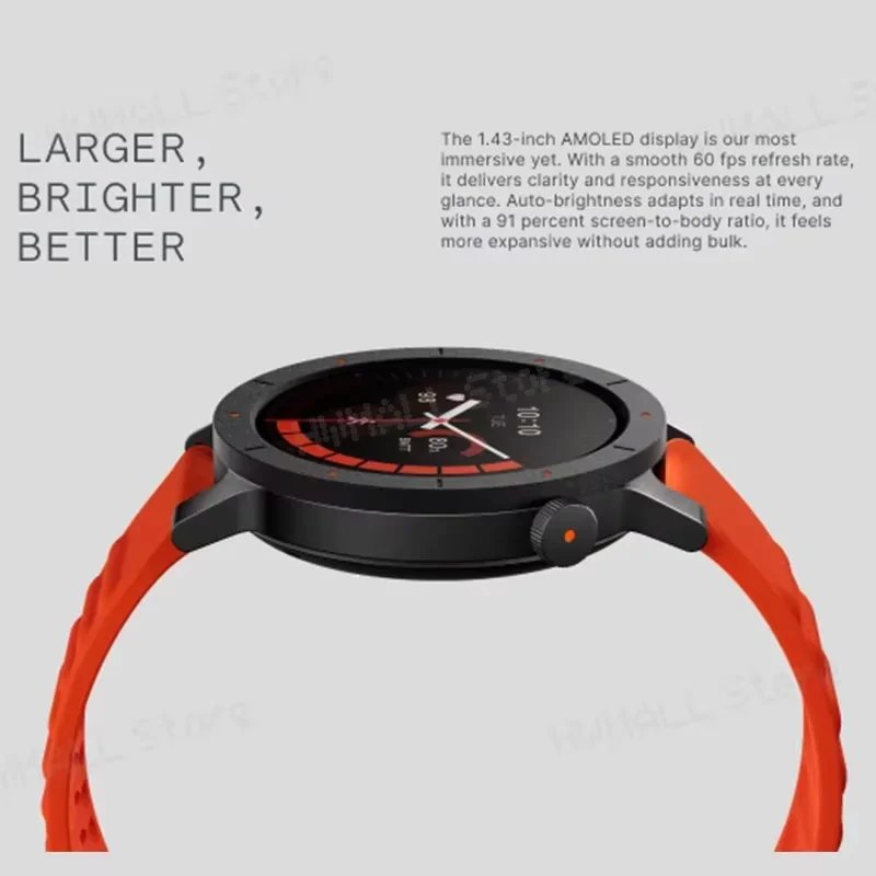 【Brand+】CMF BY NOTHING Watch 3 Pro Smart Watch 1.43"AMOLED Dual-Band GPS & 130+ Sport Modes Bluetooth Call - Image 3