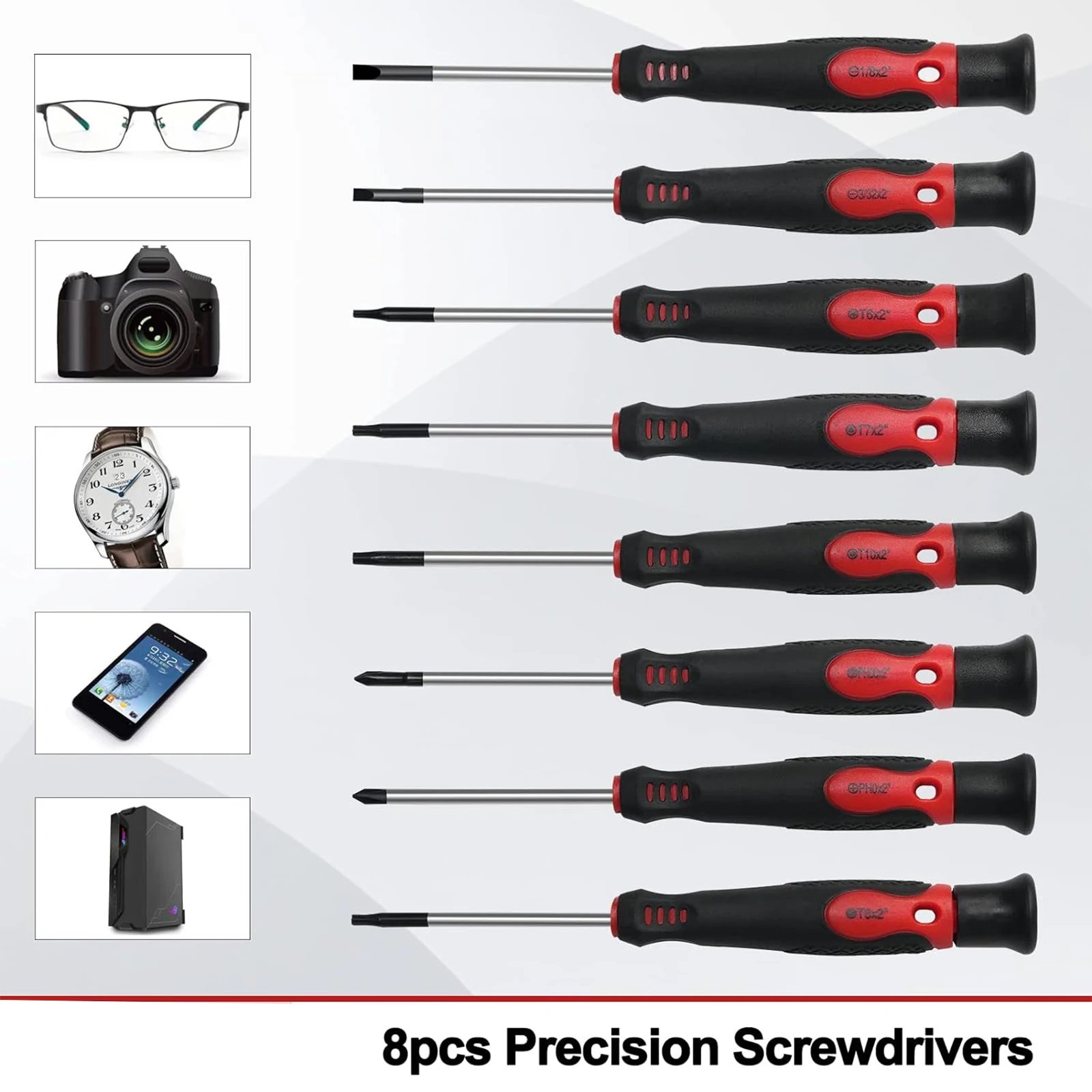 117Pcs Magnetic Screwdriver Set Repair Tool Precision Screwdriver Set Nut D - Imagen 4