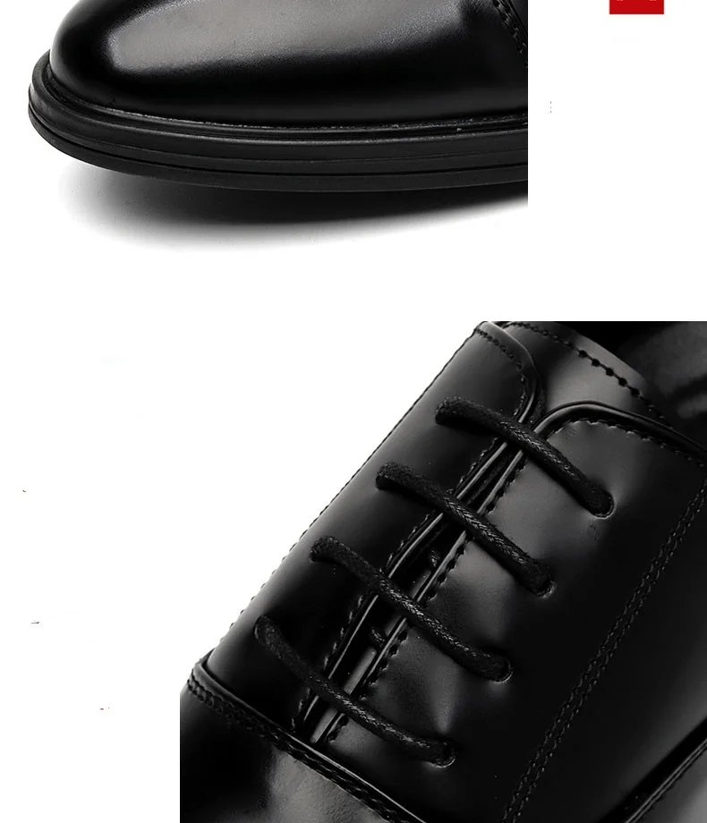 Dress Shoes for Men Black Wedding Party Office Business Shoes Luxury Office Business Wedding Formal Lace-Up Oxford
