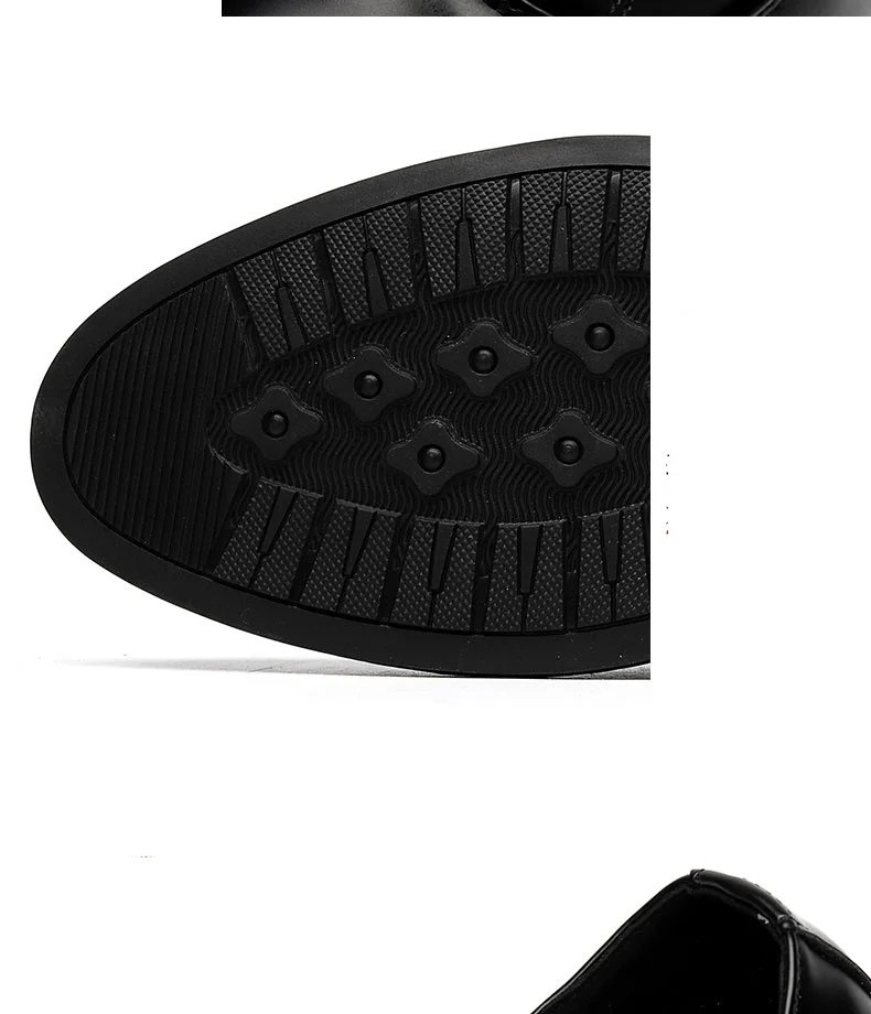 Dress Shoes for Men Black Wedding Party Office Business Shoes Luxury Office Business Wedding Formal Lace-Up Oxford