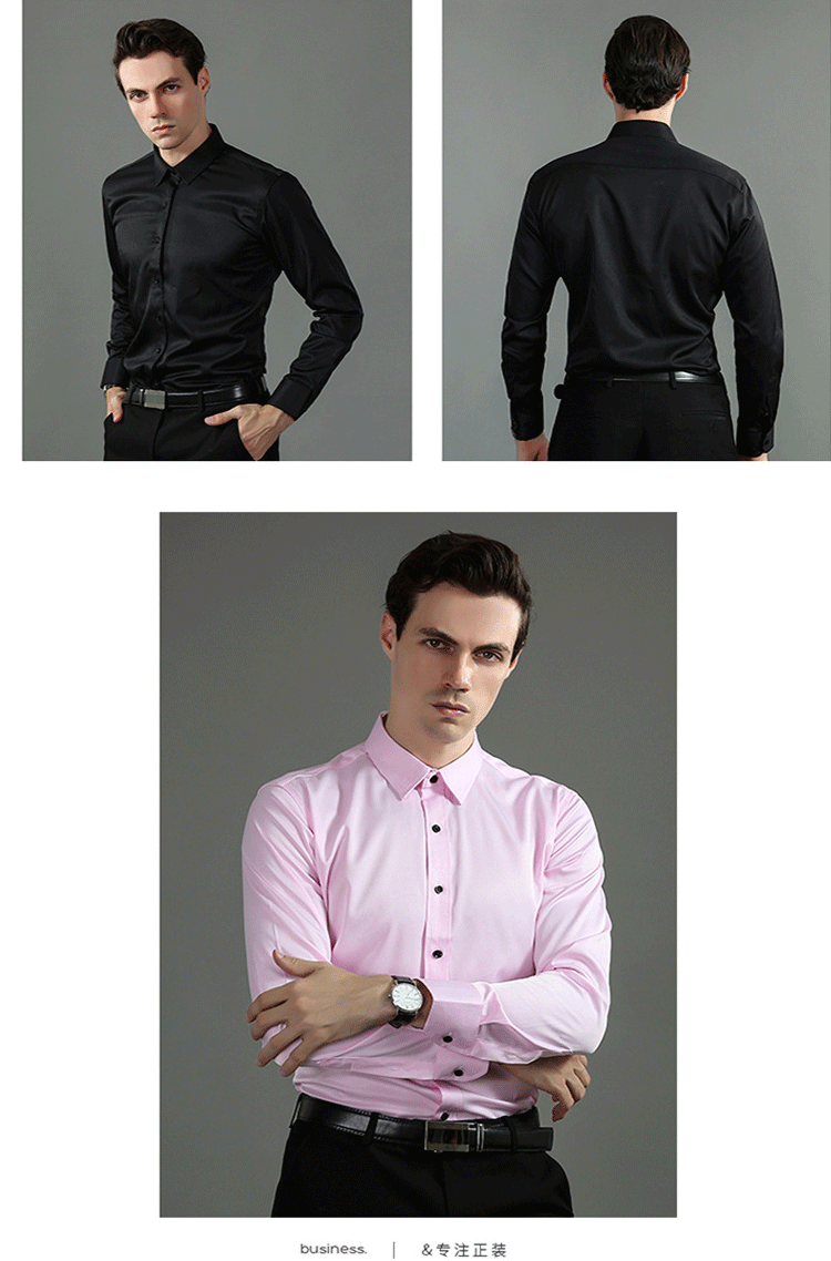 Camisa de hombre 6XL nueva de verano, blanca, elástica, sin planchado, de manga larga, informal de negocios, oversize, mercerizada, vertical.