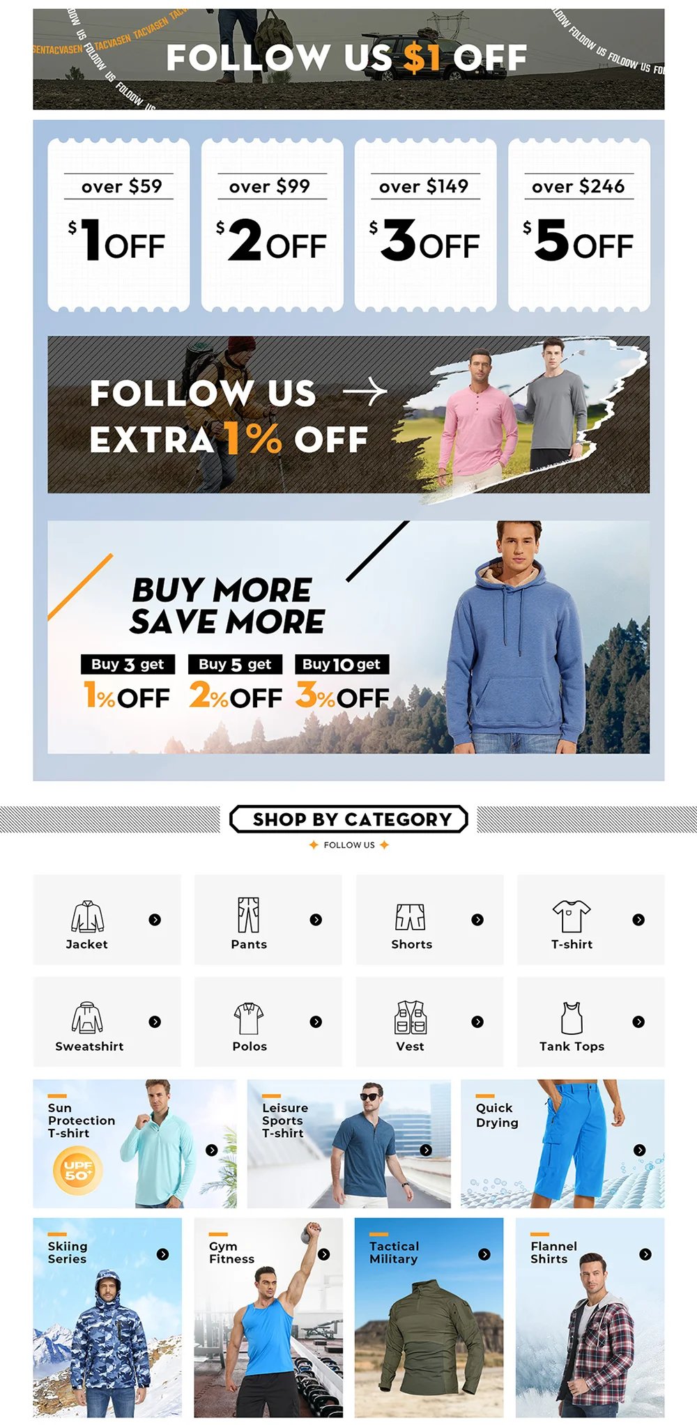 TACVASEN, camisetas para exteriores para hombre, Polos de trabajo, camisetas de verano de secado rápido, camisetas de Golf ligeras de manga larga, camisetas