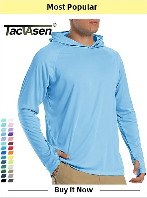 TACVASEN, camisetas para exteriores para hombre, Polos de trabajo, camisetas de verano de secado rápido, camisetas de Golf ligeras de manga larga, camisetas