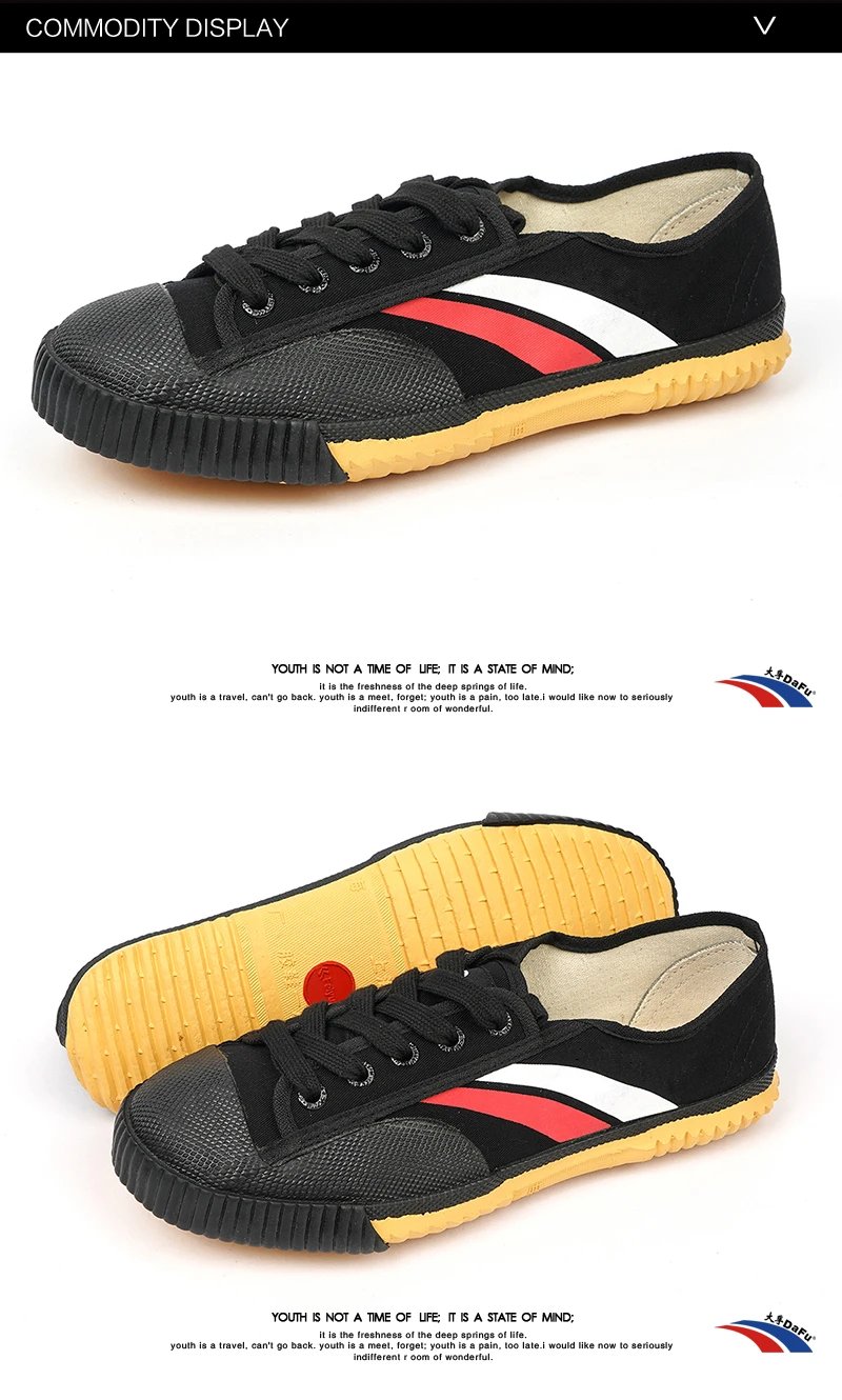 DaFu-zapatos de Parkour originales para hombre y mujer, zapatillas de artes marciales, Shaolin, Taichi, Taekwondo, Wushu, suaves y cómodas