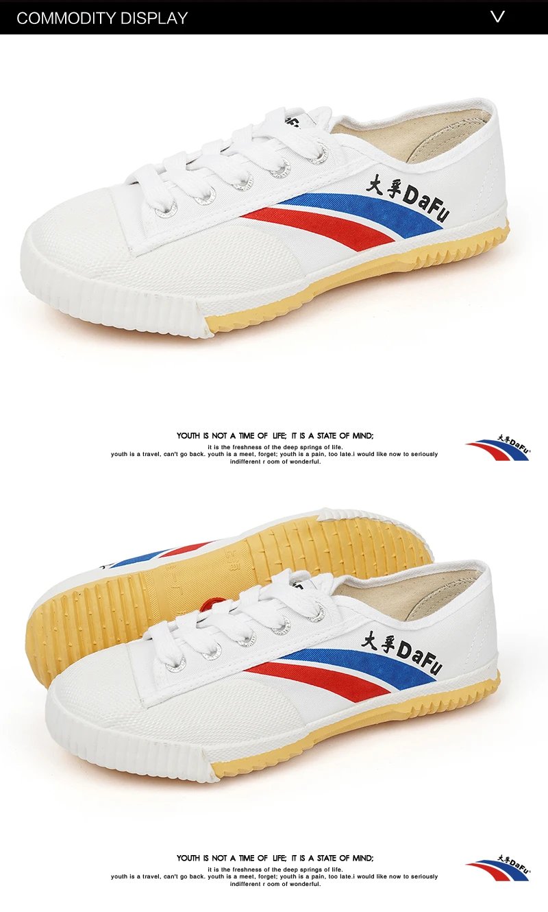 DaFu-zapatos de Parkour originales para hombre y mujer, zapatillas de artes marciales, Shaolin, Taichi, Taekwondo, Wushu, suaves y cómodas