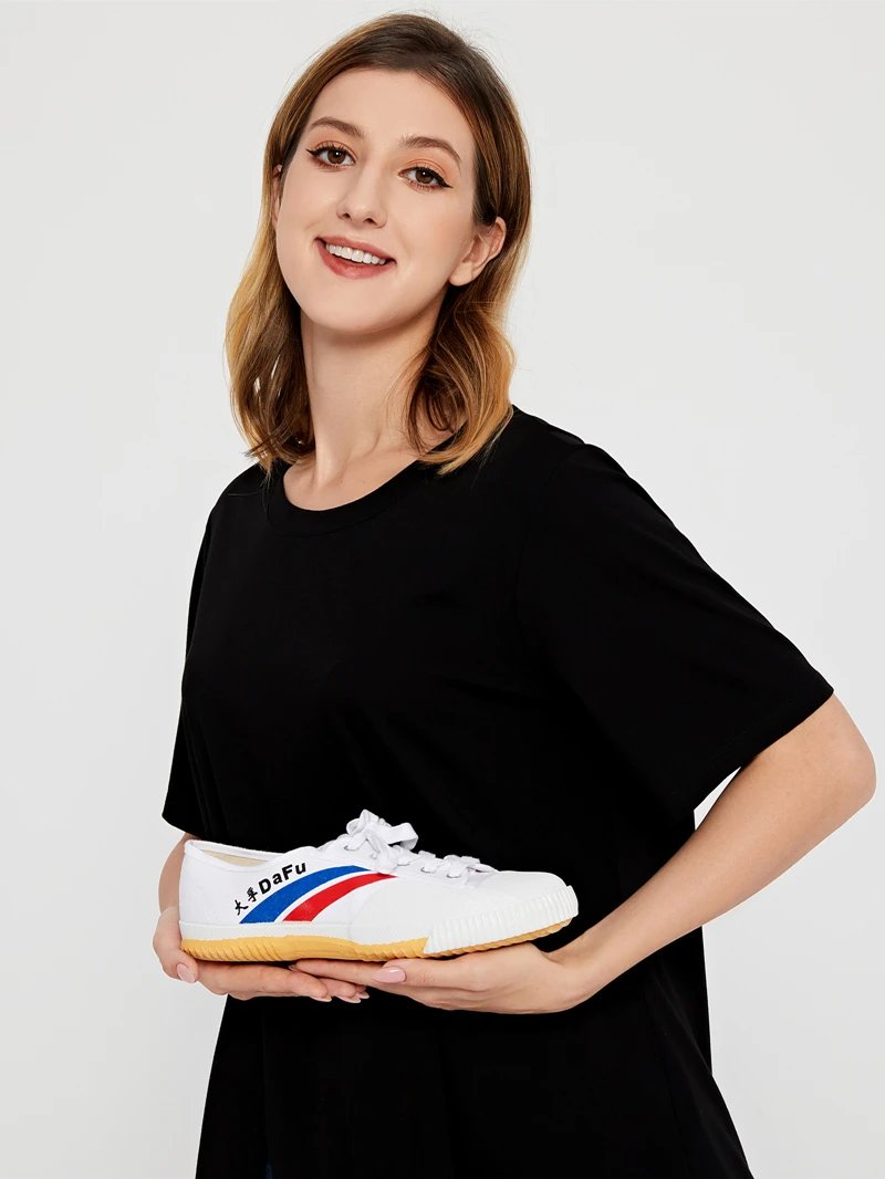 DaFu-zapatos de Parkour originales para hombre y mujer, zapatillas de artes marciales, Shaolin, Taichi, Taekwondo, Wushu, suaves y cómodas