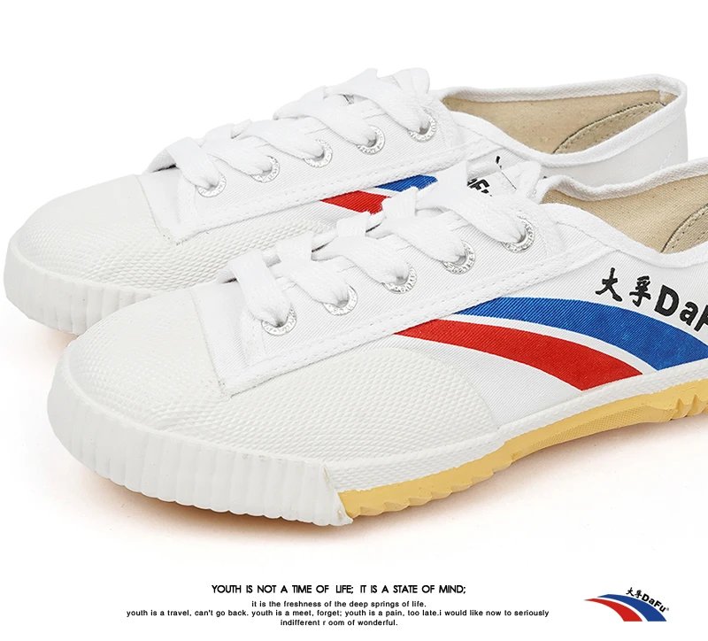 DaFu-zapatos de Parkour originales para hombre y mujer, zapatillas de artes marciales, Shaolin, Taichi, Taekwondo, Wushu, suaves y cómodas