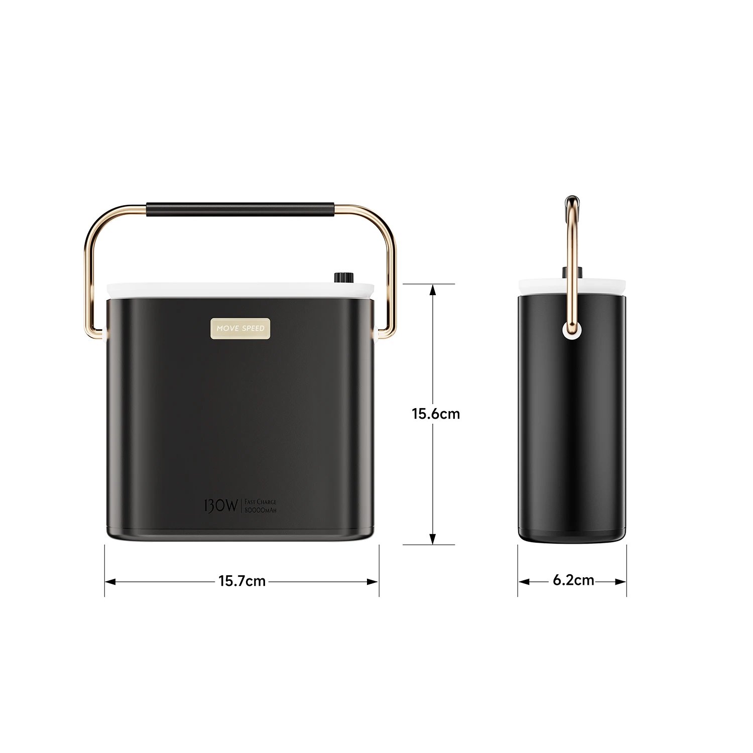 MOVESPEED S80 Banco de energía de gran capacidad 100W PD carga rápida batería externa estación de energía portátil para Camping portátil al aire libre