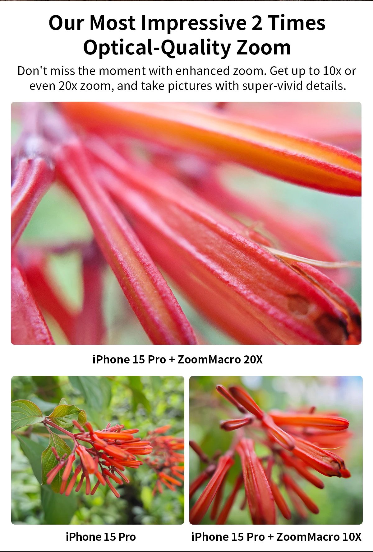 APEXEL 10-20X Zoom Macro lente HD cámara de teléfono móvil Micro lentes para iPhone 17/PRO MAX Samsung casi todos los teléfonos inteligentes foto