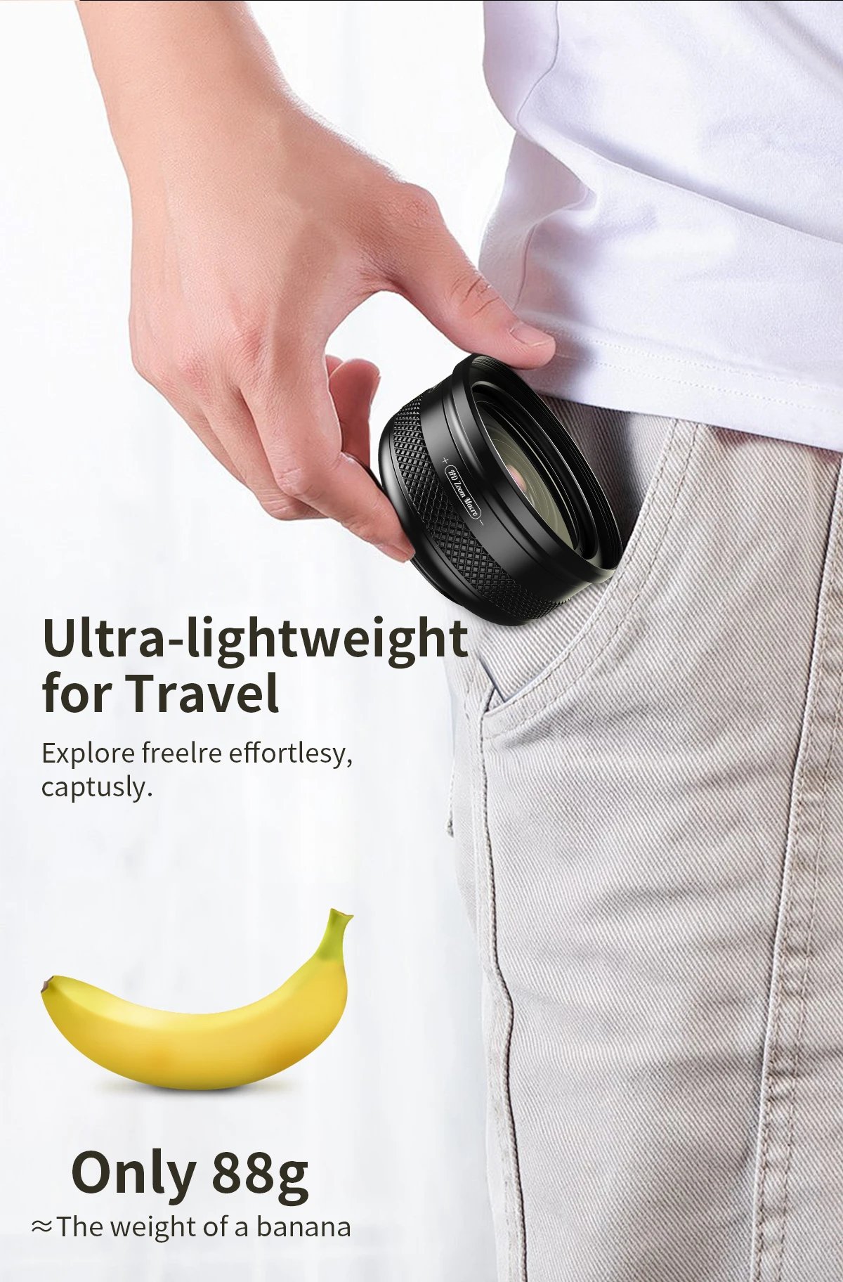 APEXEL 10-20X Zoom Macro lente HD cámara de teléfono móvil Micro lentes para iPhone 17/PRO MAX Samsung casi todos los teléfonos inteligentes foto