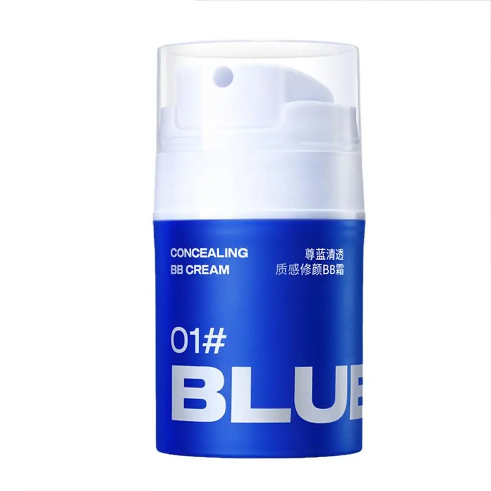 Crema BB revitalizante de alta gama para hombres, crema nutritiva, base de maquillaje, iluminador, corrector Facial duradero Waterpro, 50g