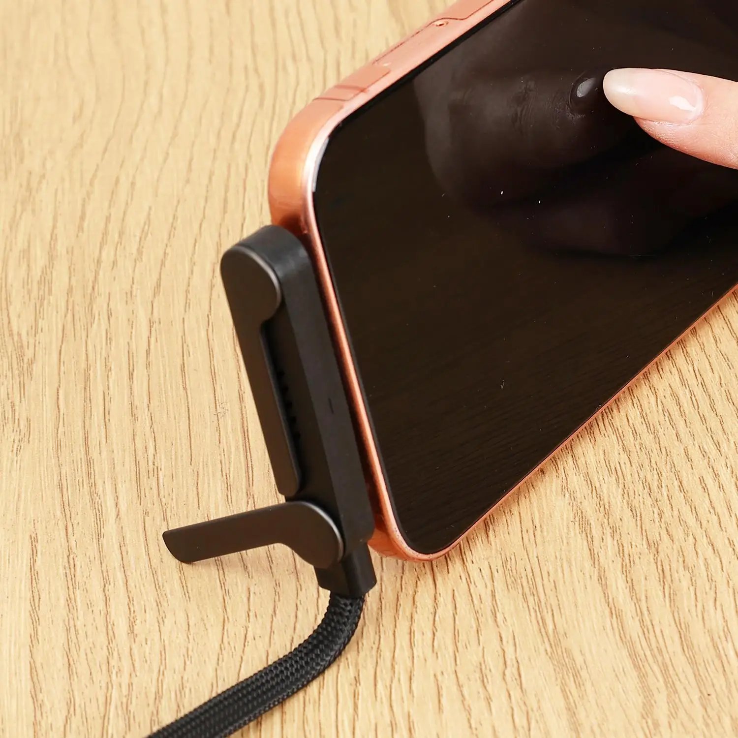 Cable de Carga Plano para Móvil, Cargador USB Tipo C, Soporte para Teléfono Celular, Cable de Datos GSM, Carga Ultra Rápida, Cable Tipo C