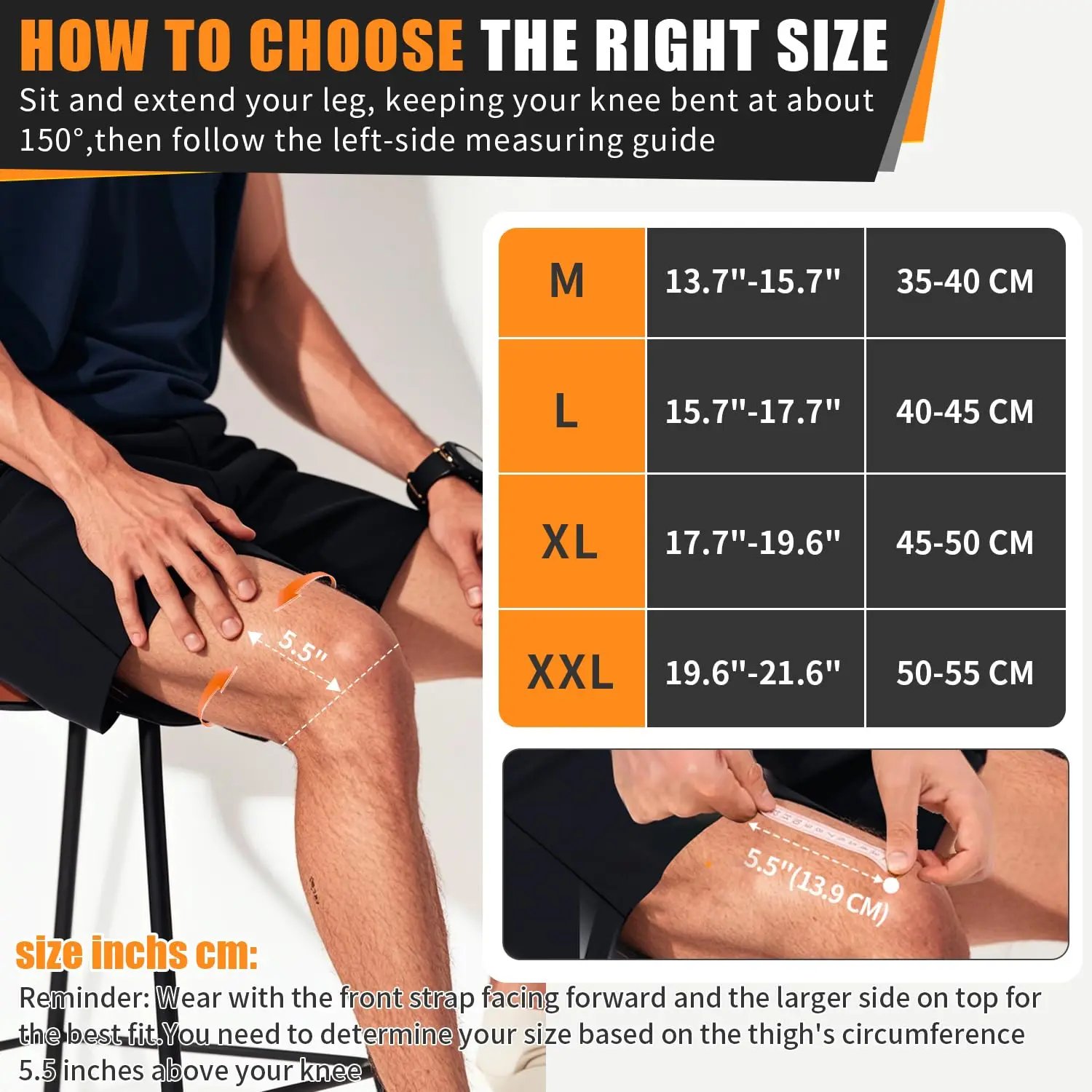 Rodillera NEENCA con almohadilla para rótula y estabilizadores laterales, soporte de manga de compresión de rodilla para mujeres y hombres ACL/PCL, deportes para correr