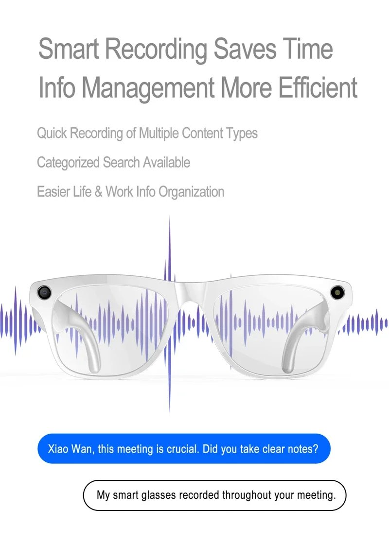 Gafas con Cámara HD 6K e IA, 800MP, Fotocromáticas, Multifuncionales, Inteligentes, con Bluetooth, Llamadas, Fotos, Video, ChatGPT, Música y Traducción