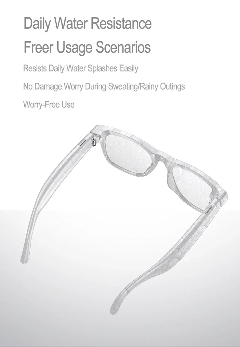 Gafas con Cámara HD 6K e IA, 800MP, Fotocromáticas, Multifuncionales, Inteligentes, con Bluetooth, Llamadas, Fotos, Video, ChatGPT, Música y Traducción