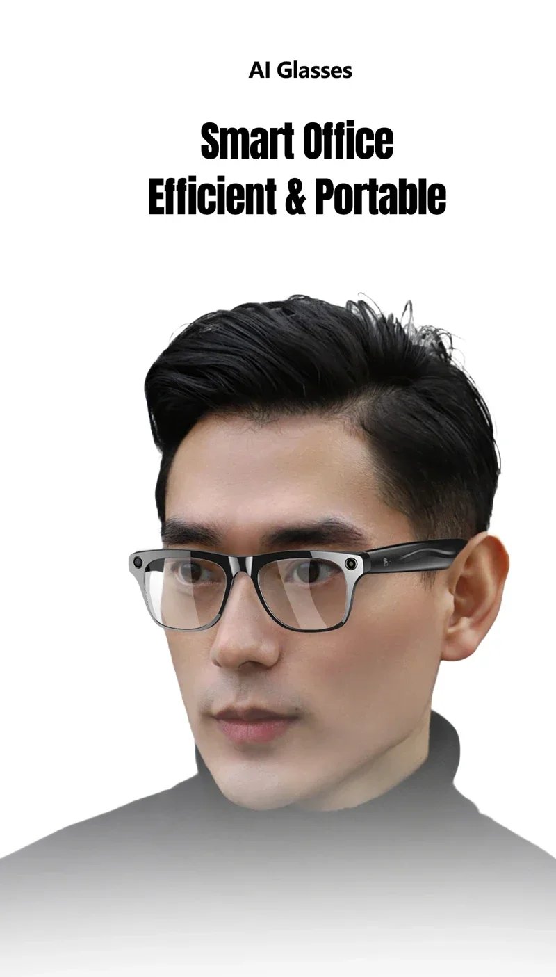 Gafas con Cámara HD 6K e IA, 800MP, Fotocromáticas, Multifuncionales, Inteligentes, con Bluetooth, Llamadas, Fotos, Video, ChatGPT, Música y Traducción