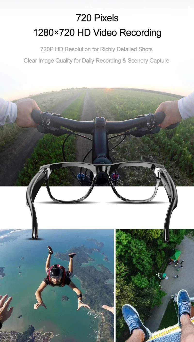 Gafas con Cámara HD 6K e IA, 800MP, Fotocromáticas, Multifuncionales, Inteligentes, con Bluetooth, Llamadas, Fotos, Video, ChatGPT, Música y Traducción