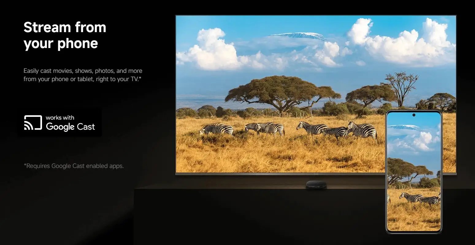 Nuevo Xiaomi TV Box S 3rd Gen, Smart Android TV Box 4K UHD reproductor multimedia, Dolby Vision HDR10 + asistente de Google decodificador de TV de Google