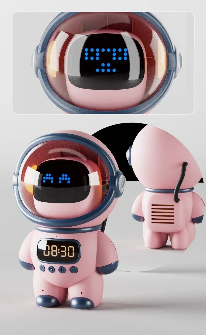 Ai Chat Robot 6 Ai Models Wifi Bluetooth Dual Mode Desktop Companion Night Light Clock Alarm Intelligent Office Assistance
