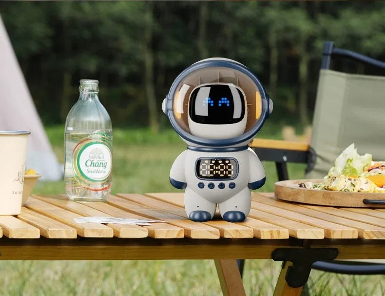 Ai Chat Robot 6 Ai Models Wifi Bluetooth Dual Mode Desktop Companion Night Light Clock Alarm Intelligent Office Assistance