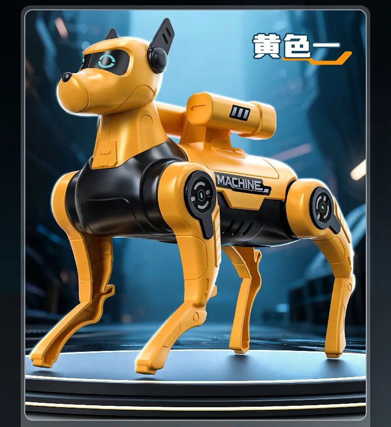 Perro Robot de juguete interactivo para niños, Perro Robot inteligente, juguete de programación con Control remoto eléctrico, nuevo bebé