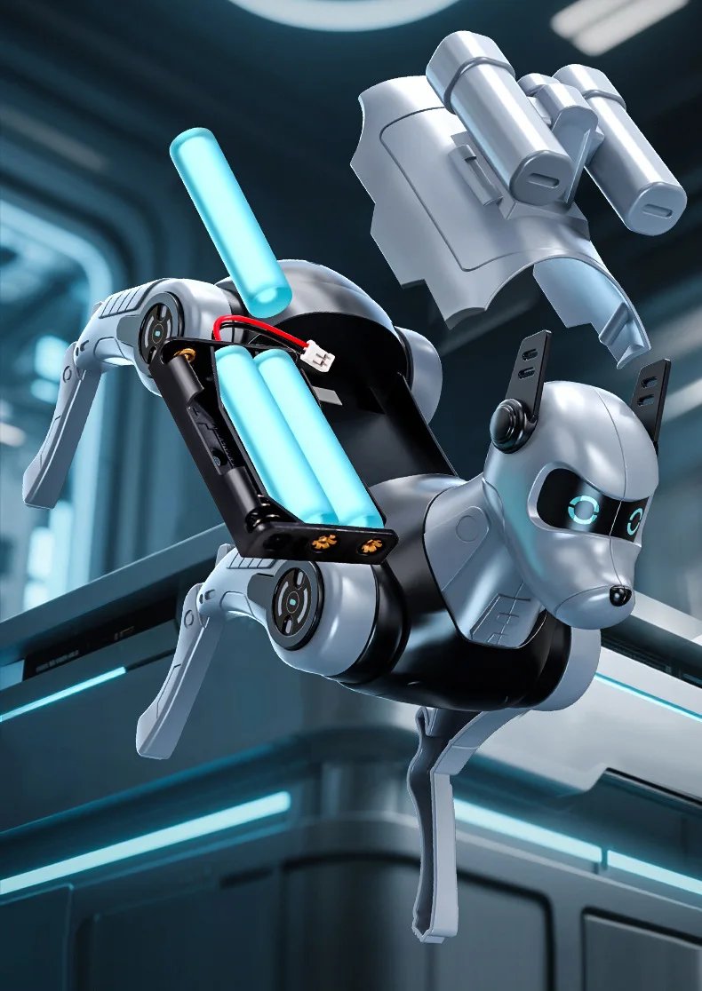Perro Robot de juguete interactivo para niños, Perro Robot inteligente, juguete de programación con Control remoto eléctrico, nuevo bebé