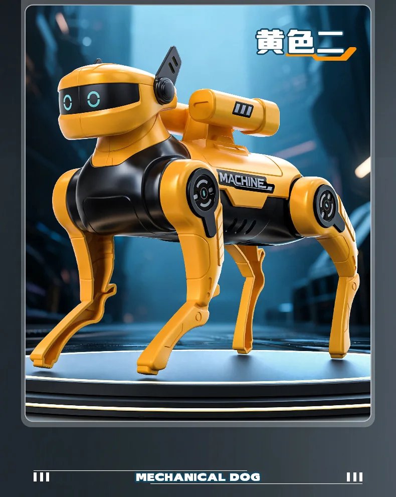 Perro Robot de juguete interactivo para niños, Perro Robot inteligente, juguete de programación con Control remoto eléctrico, nuevo bebé
