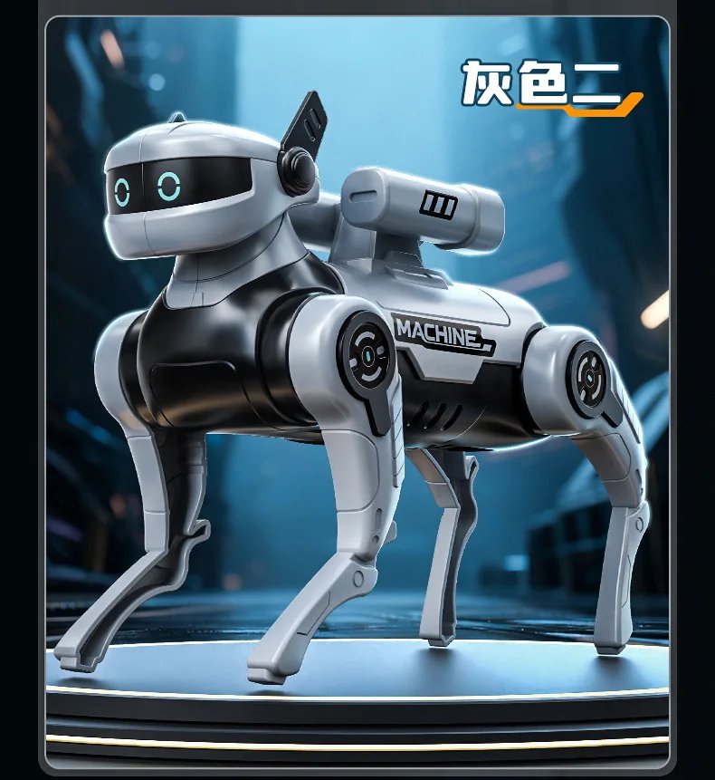 Perro Robot de juguete interactivo para niños, Perro Robot inteligente, juguete de programación con Control remoto eléctrico, nuevo bebé
