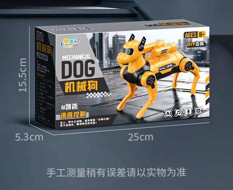 Perro Robot de juguete interactivo para niños, Perro Robot inteligente, juguete de programación con Control remoto eléctrico, nuevo bebé