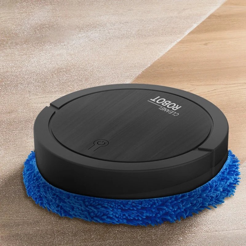 Smart Mopping Robot Vacuum Cleaner Dry Wet All-Around Cleaning Strong Suction Auto-Charging Home Cleaner