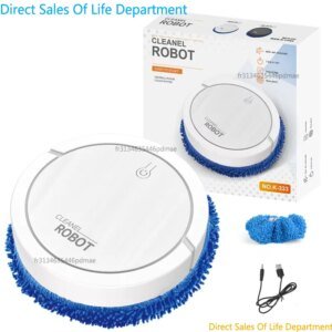 Smart Mopping Robot Vacuum Cleaner Dry Wet All-Around Cleaning Strong Suction Auto-Charging Home Cleaner