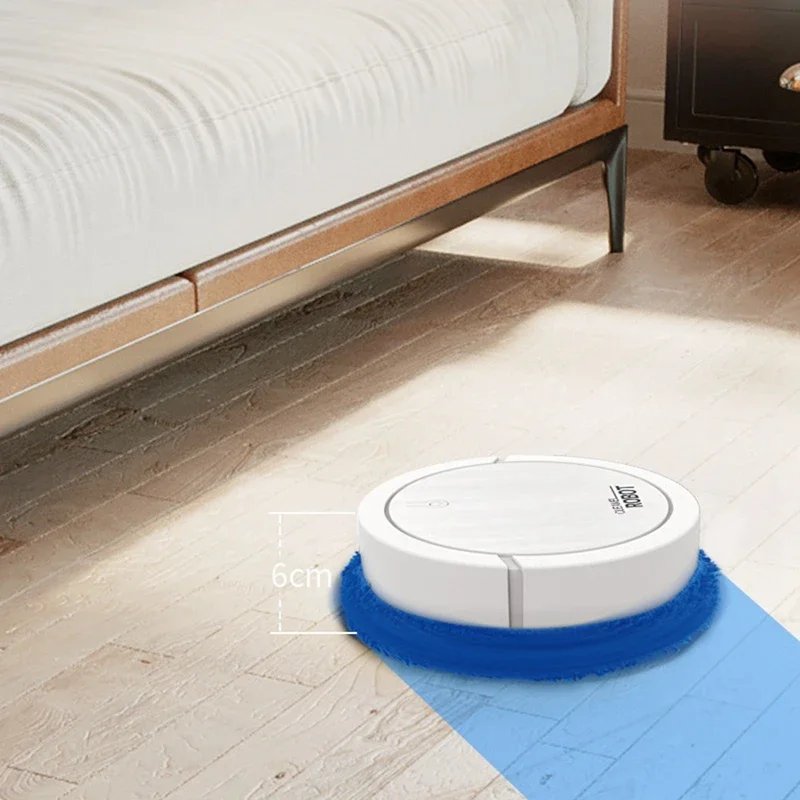 Smart Mopping Robot Vacuum Cleaner Dry Wet All-Around Cleaning Strong Suction Auto-Charging Home Cleaner