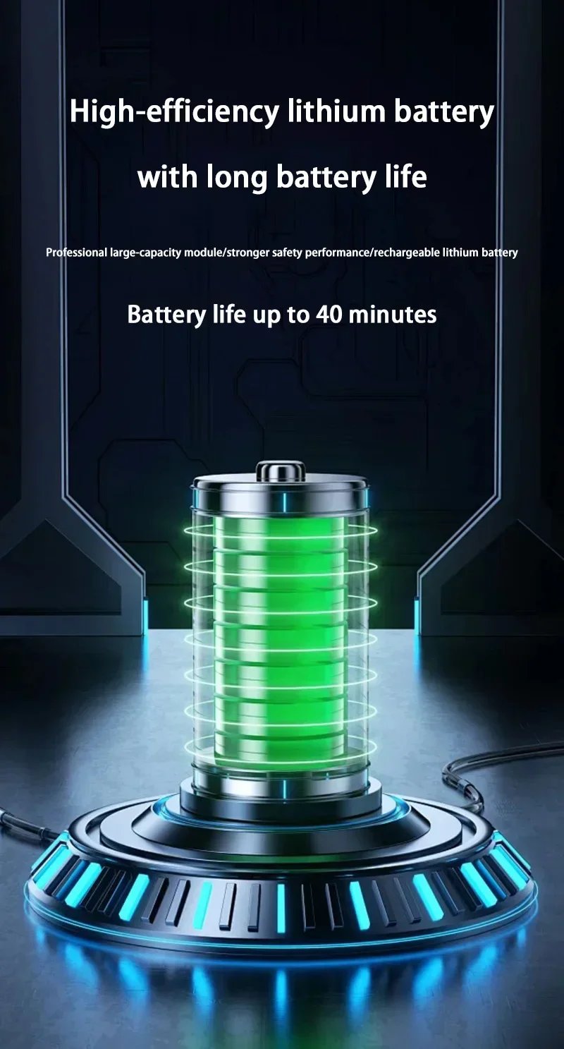 Long battery life Automatic Sweeping Robot Portable Mini Home Vacuum Cleaner USB Rechargeable Wet Dry 3-in-1 Sweeping Machine