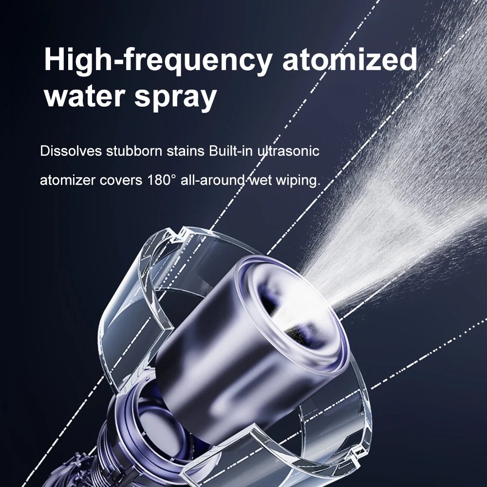 PuRuiKai Robot Window cleaner,Dual Water Spray,Smart Memory,High Vacuum Suction, Laser Sensor, Home Wall Glass Cleaning Robot