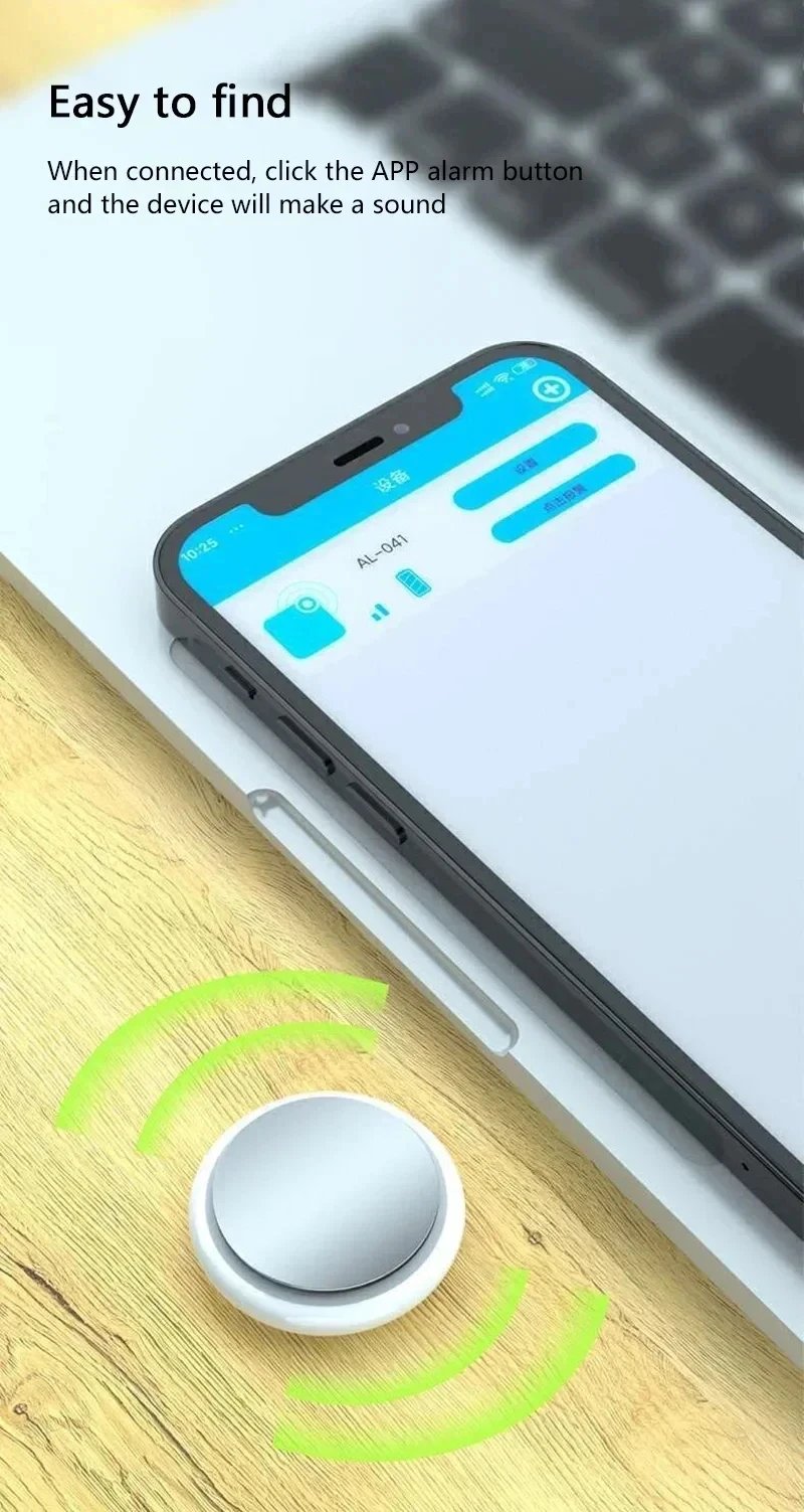 Lenovo Bluetooth GPS Smart Tracker Anti-Lost Reminder Device Bags Elderly Kid Air Tag Tracking Locator For IOS Android Finder