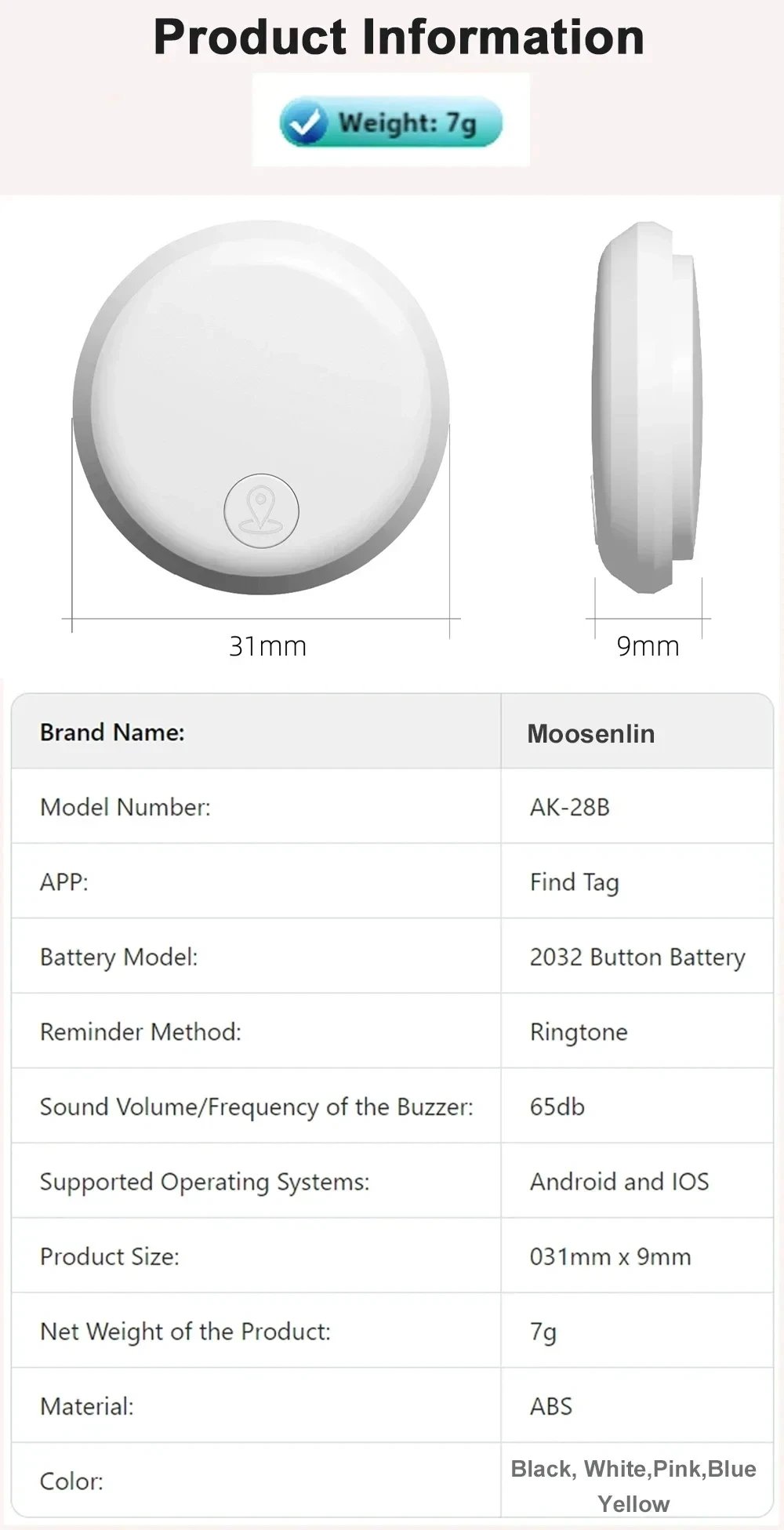 Lenovo Bluetooth GPS Smart Tracker Anti-Lost Reminder Device Bags Elderly Kid Air Tag Tracking Locator For IOS Android Finder