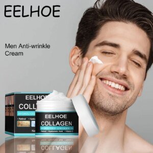 EELHOE Men Face Cream Gentle Moisturizing Reduce Dryness Firming Remove Wrinkles Prevent Aging Enhance Elasticity Men Face Cream