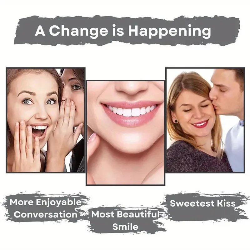 Purple Tooth Cleaning Powder - Sulfate-Free, Deep Cleaning and Polishing, Whitens Teeth in 5 Days, Portable for Daily Use and Travel
