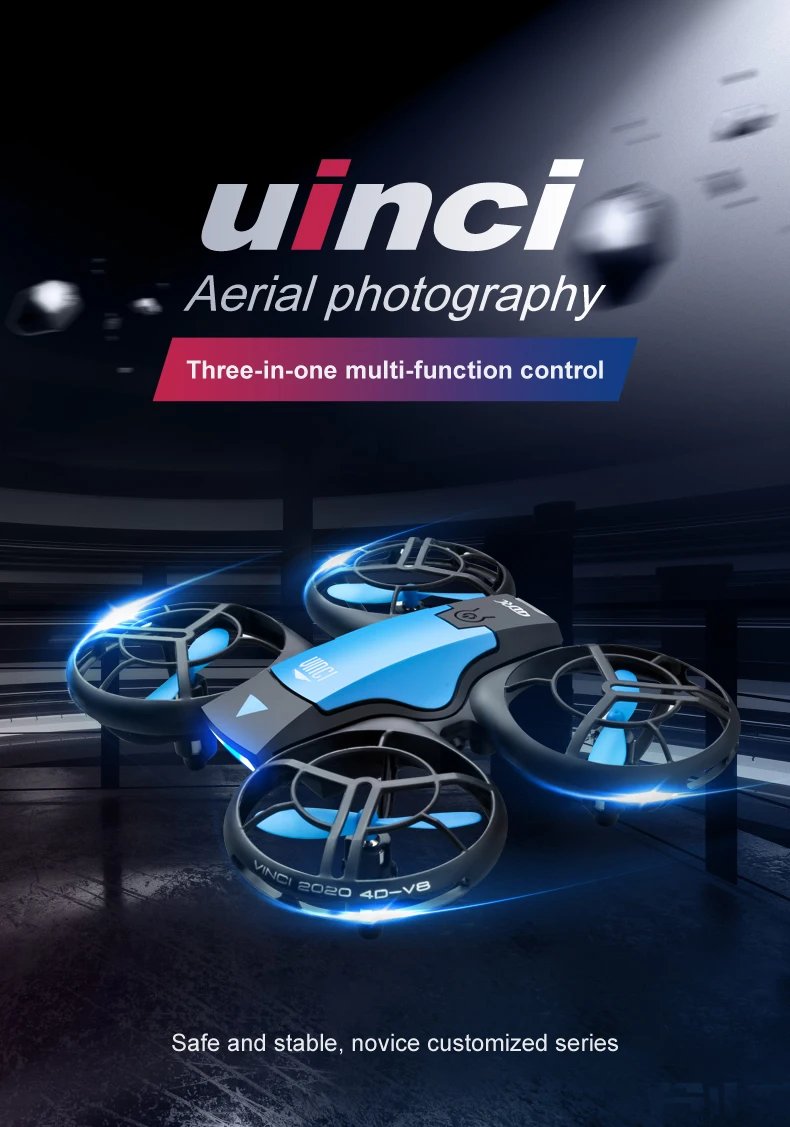 Mini Drone V8 With 4K HD Camera Wifi Fpv Air Pressure Height Maintain Foldable Quadcopter Remote Control Drone Children Boy Toys