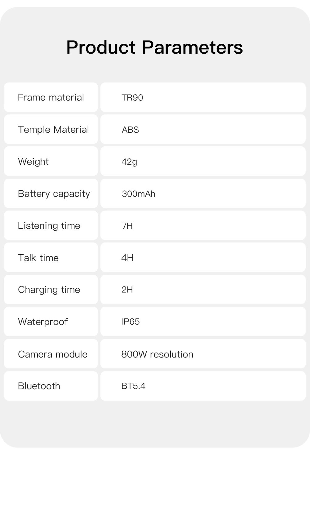 2026 New AI Real Time Translation Smart Glasses 800W Pixel Anti-shake Camera Video Recorder Dual Mic Noise Cancel Sunglasses Men