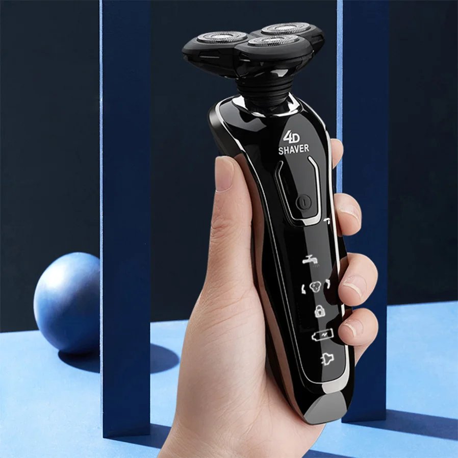 Professional Men's Electric Shaver, with Smooth and Comfortable Shaving Time, Suitable for Facial Trimming and Cleaning